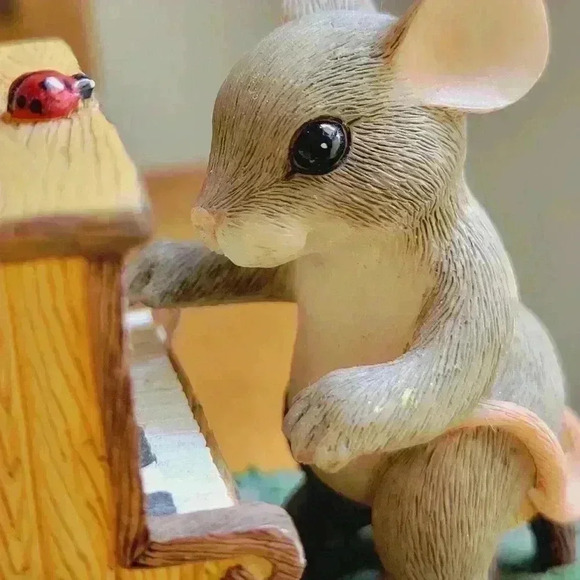 Charning Tails Fitz and Floyd Music Together SIGNED by Artist Dean Griff No Box - Picture 8 of 11